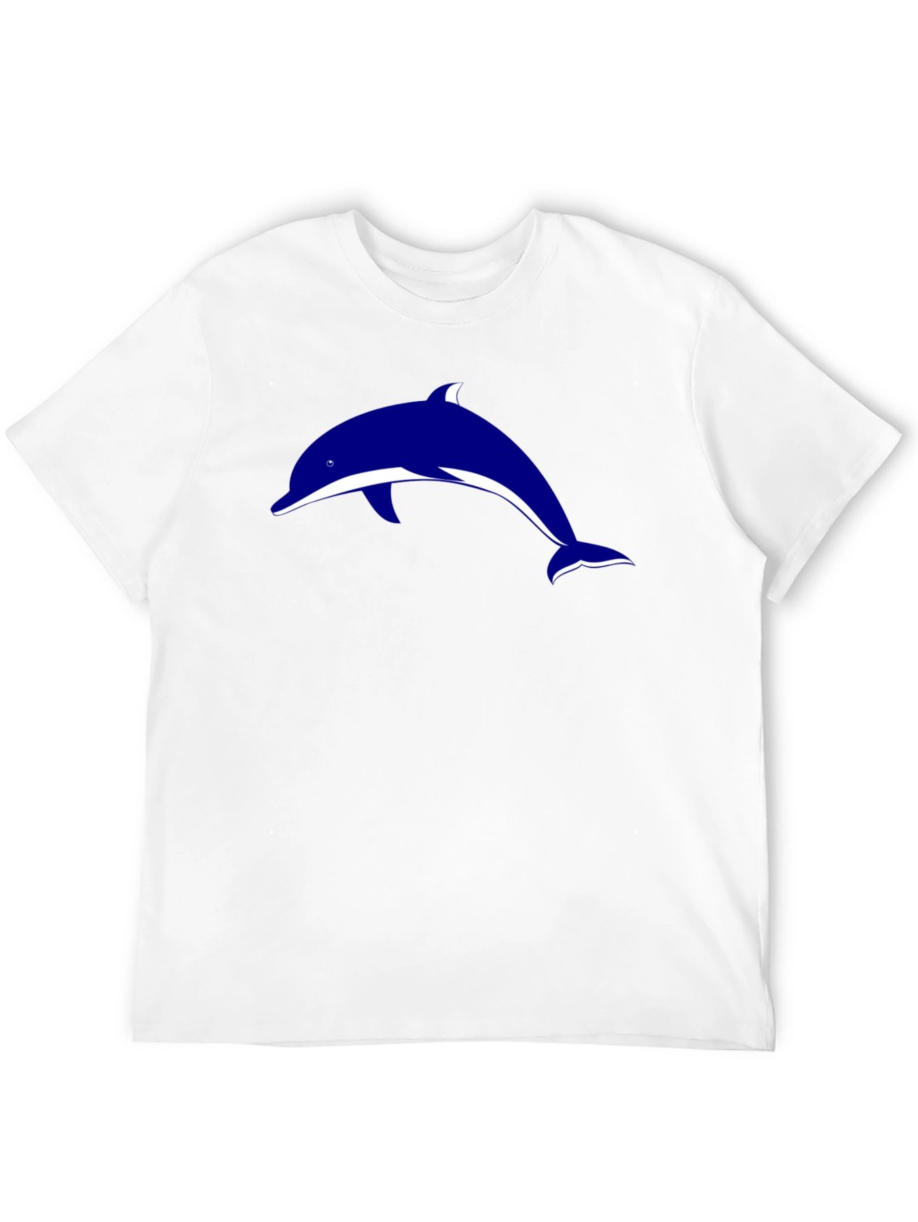 Black Dolphin Graphic Tee - Stylish Casual Wear