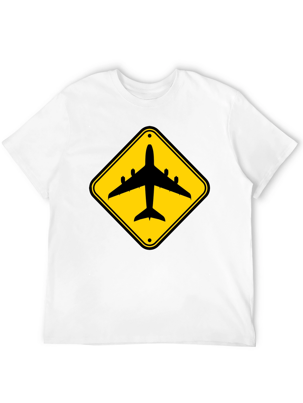 Airplane Sign T-Shirt - Aviation Enthusiast Tee