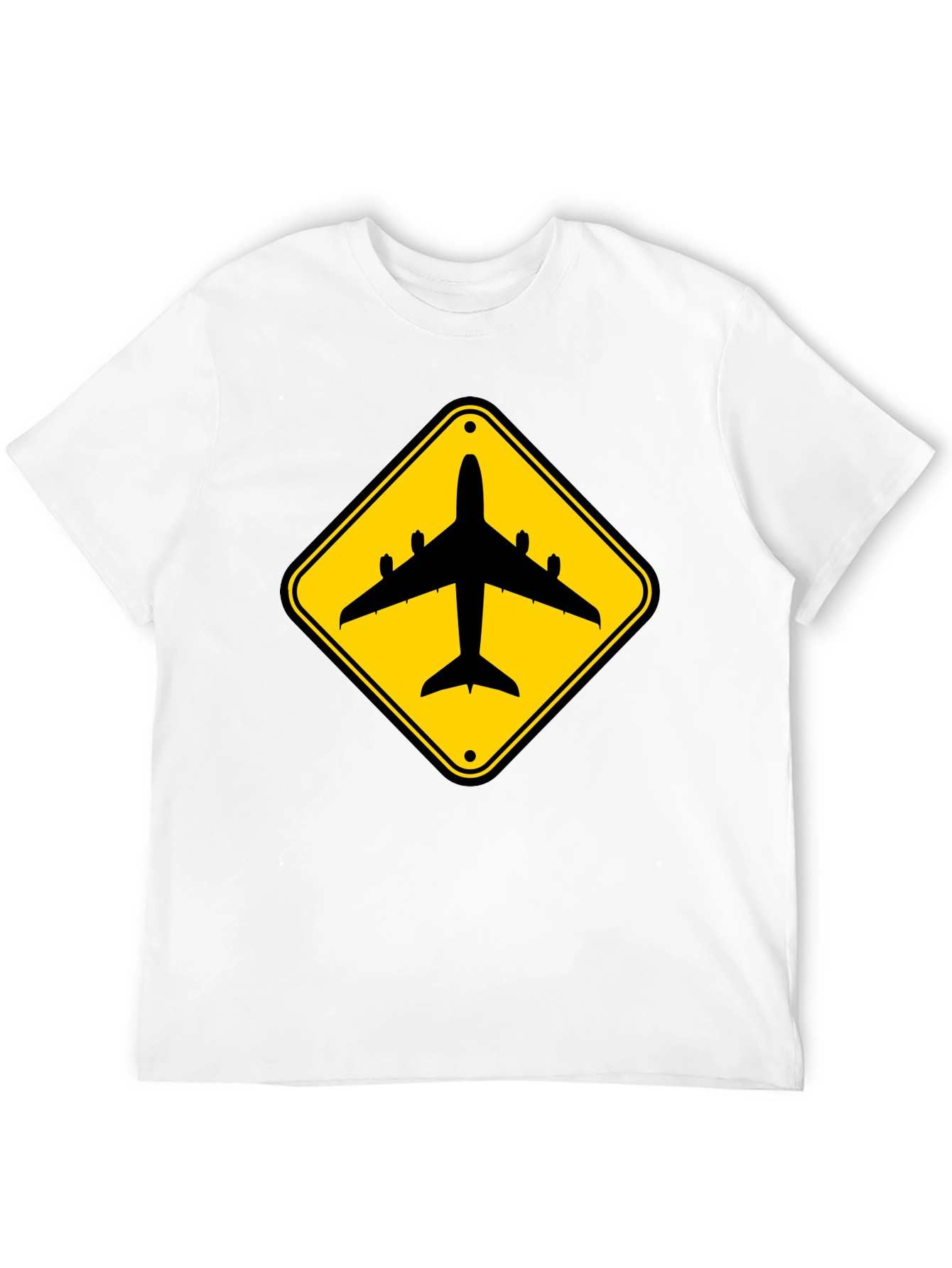 Airplane Sign T-Shirt - Aviation Enthusiast Tee