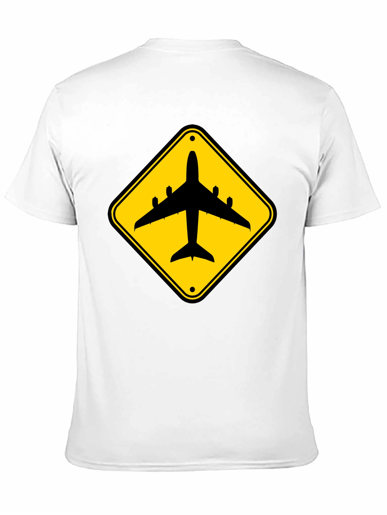 Airplane Sign T-Shirt - Aviation Enthusiast Tee