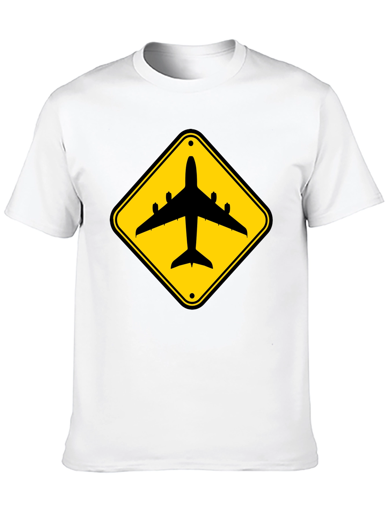 Airplane Sign T-Shirt - Aviation Enthusiast Tee