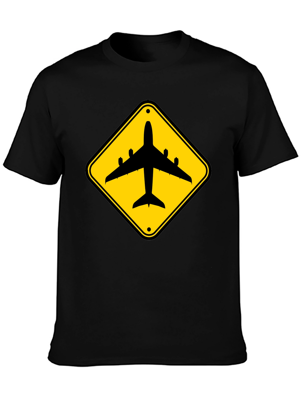Airplane Sign T-Shirt - Aviation Enthusiast Tee