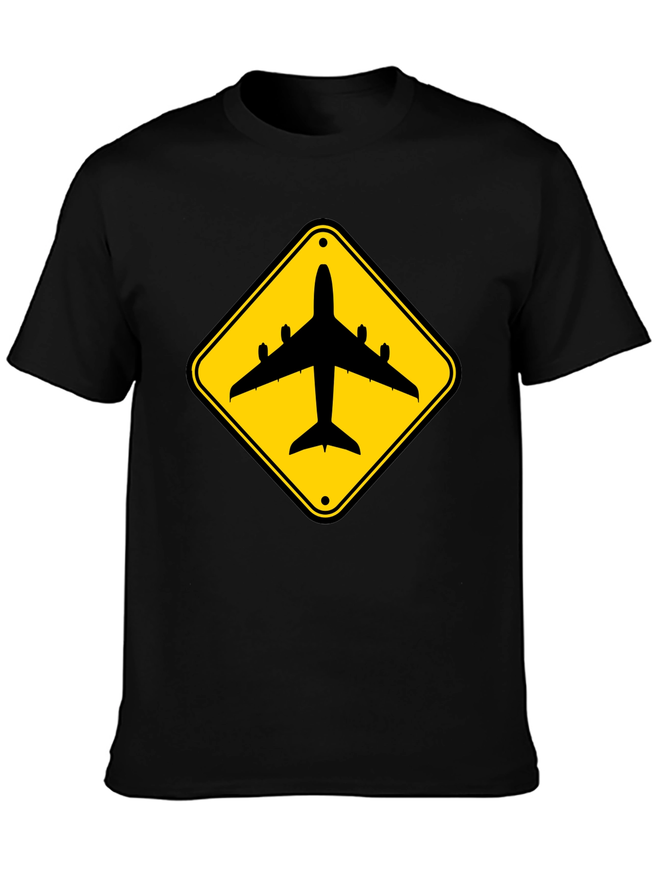 Airplane Sign T-Shirt - Aviation Enthusiast Tee