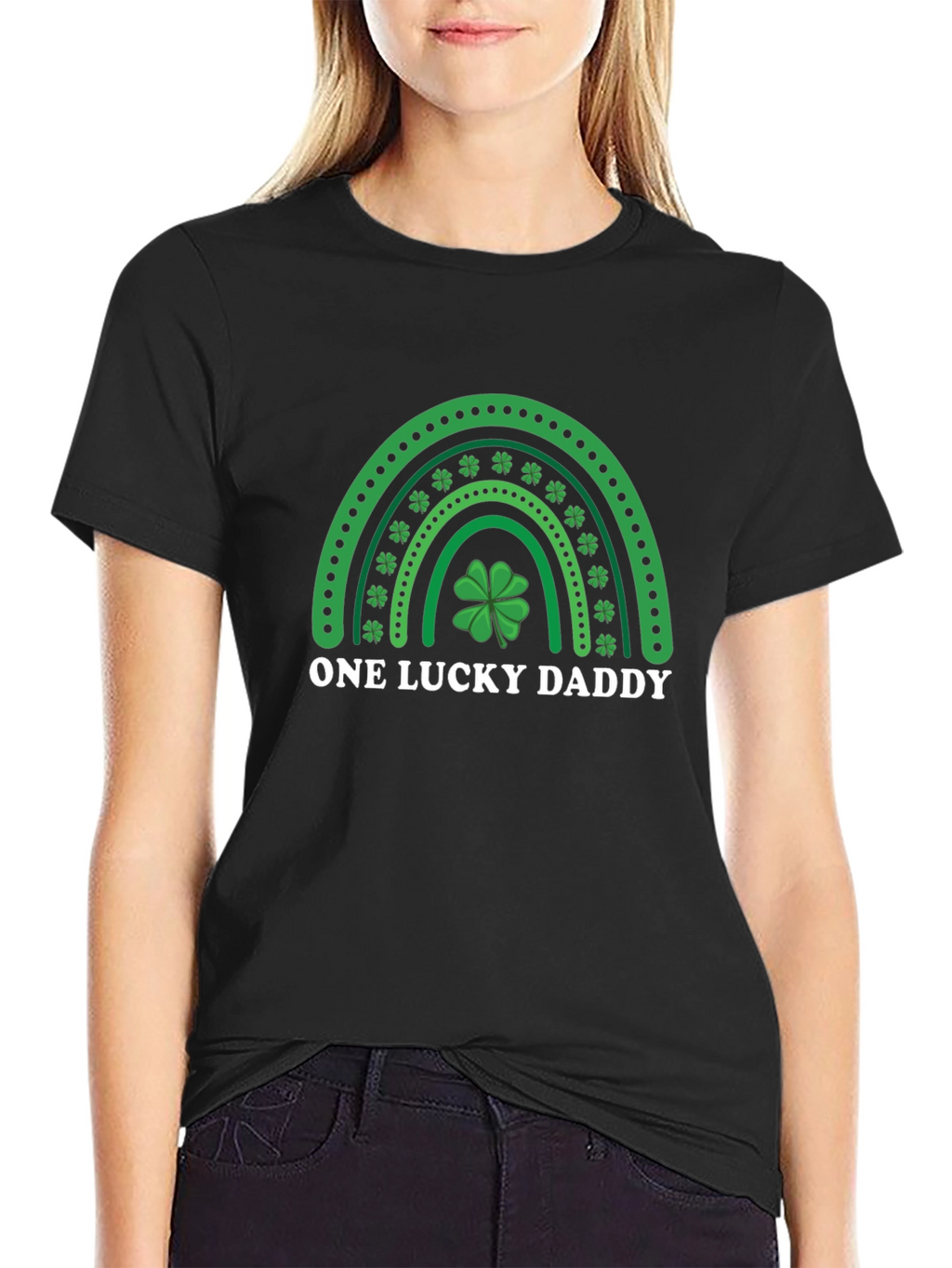 One Lucky Daddy St. Patricks Day T-Shirt