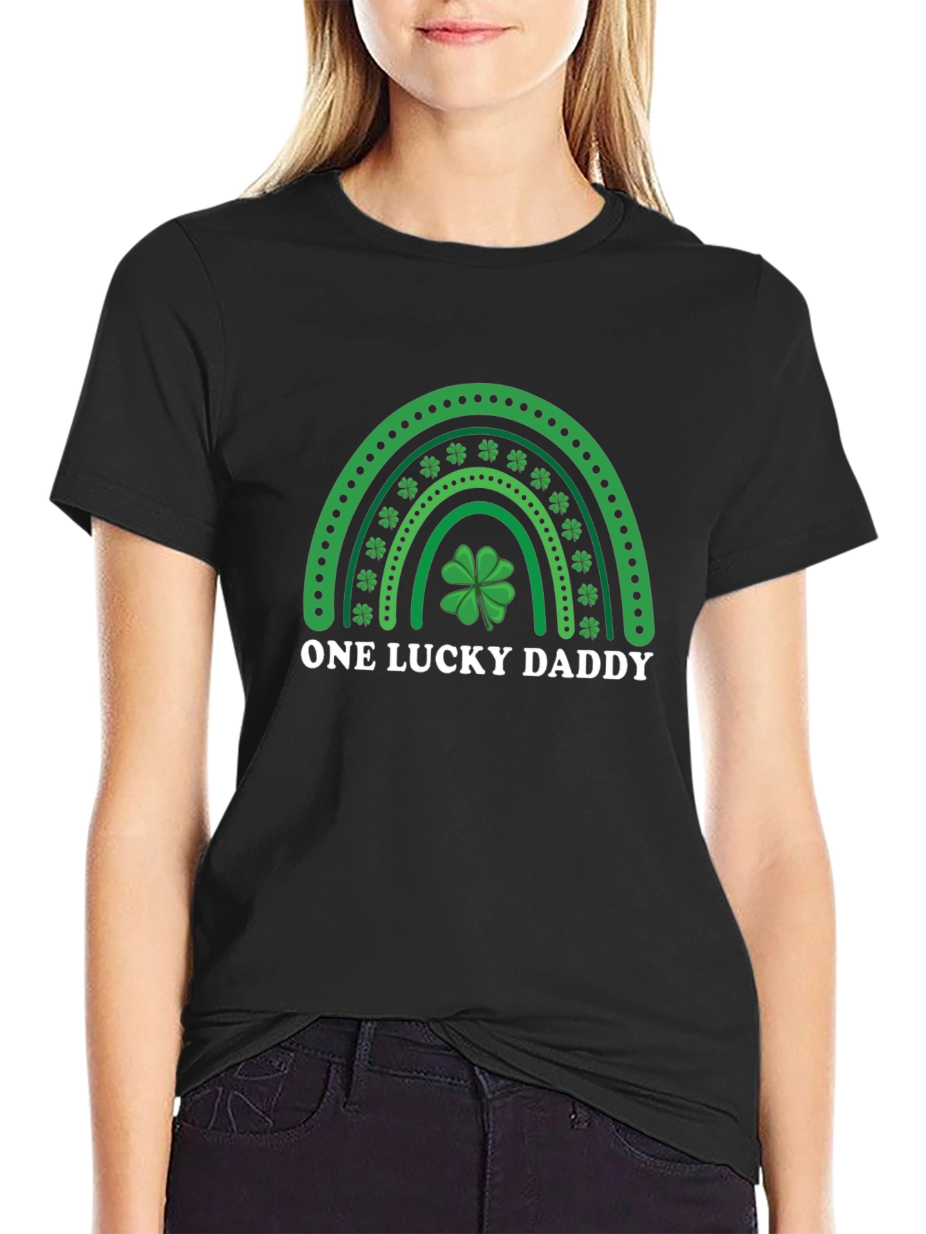 One Lucky Daddy St. Patricks Day T-Shirt