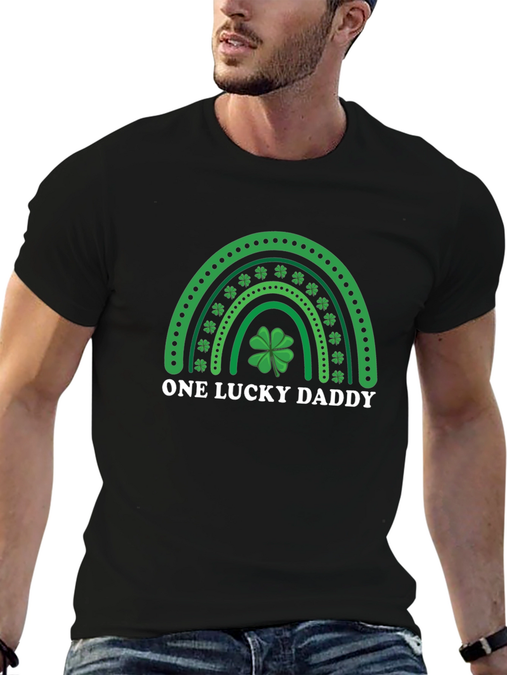 One Lucky Daddy St. Patricks Day T-Shirt