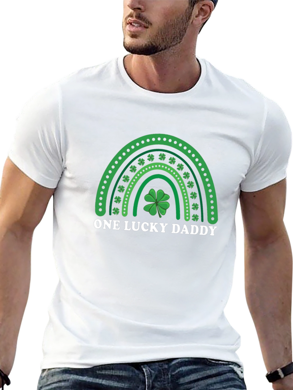 One Lucky Daddy St. Patricks Day T-Shirt