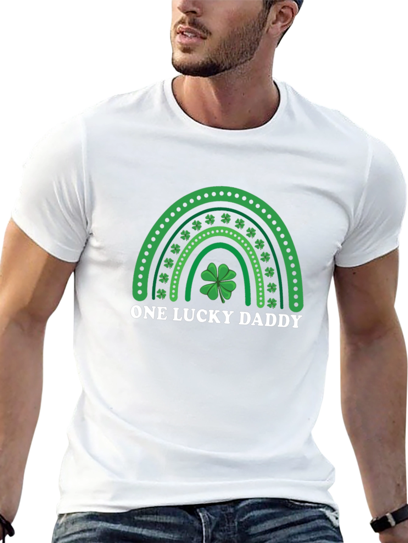 One Lucky Daddy St. Patricks Day T-Shirt