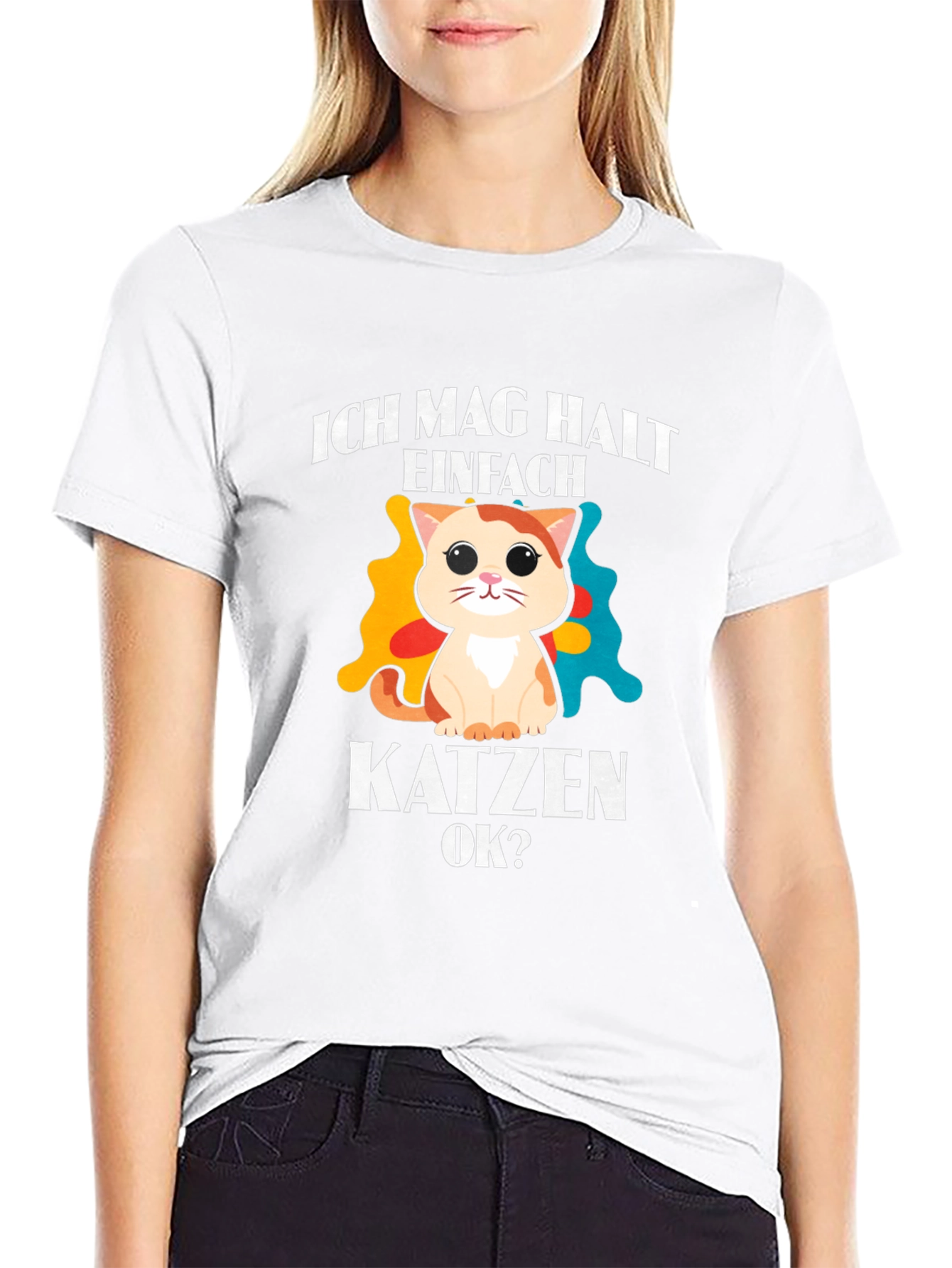 Cat Lover T-Shirt - I Just Like Cats OK?