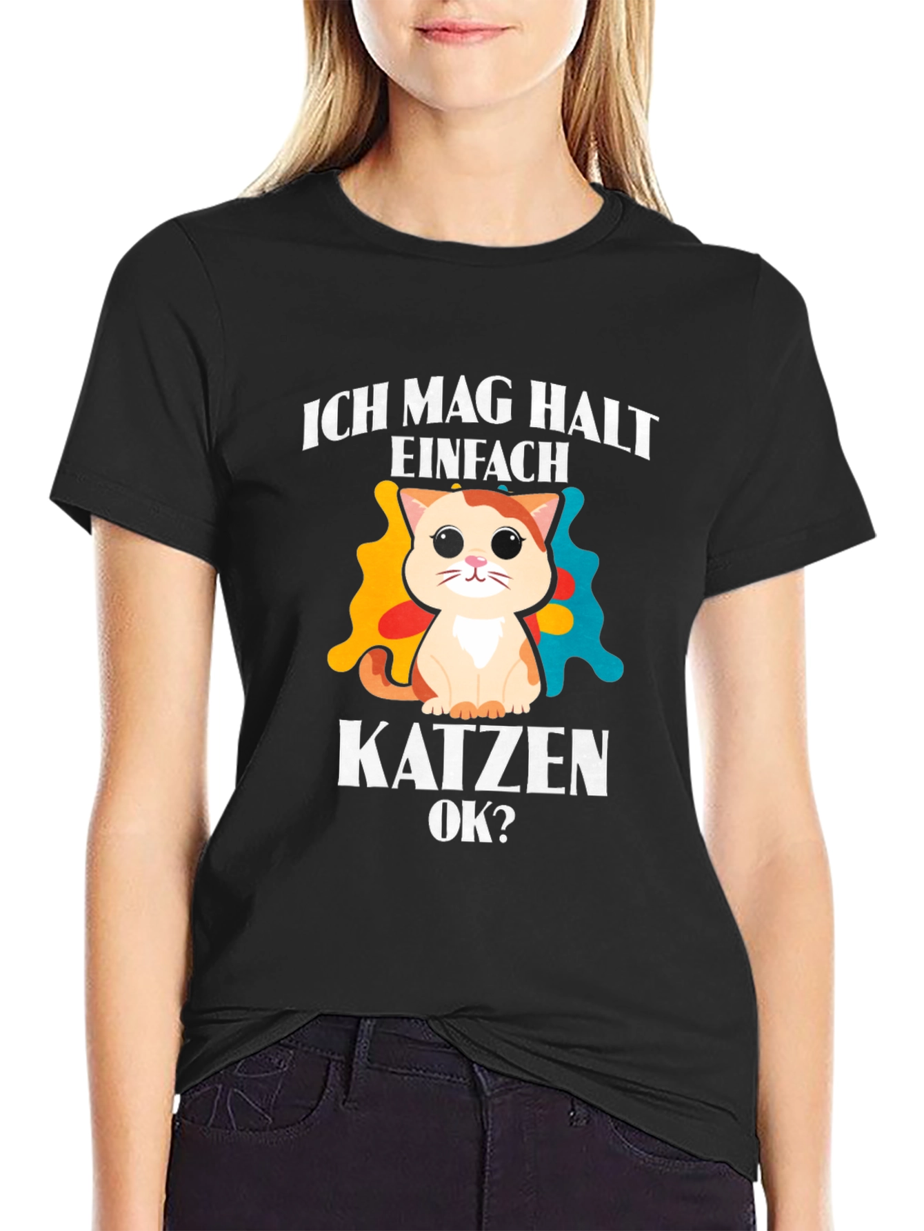 Cat Lover T-Shirt - I Just Like Cats OK?