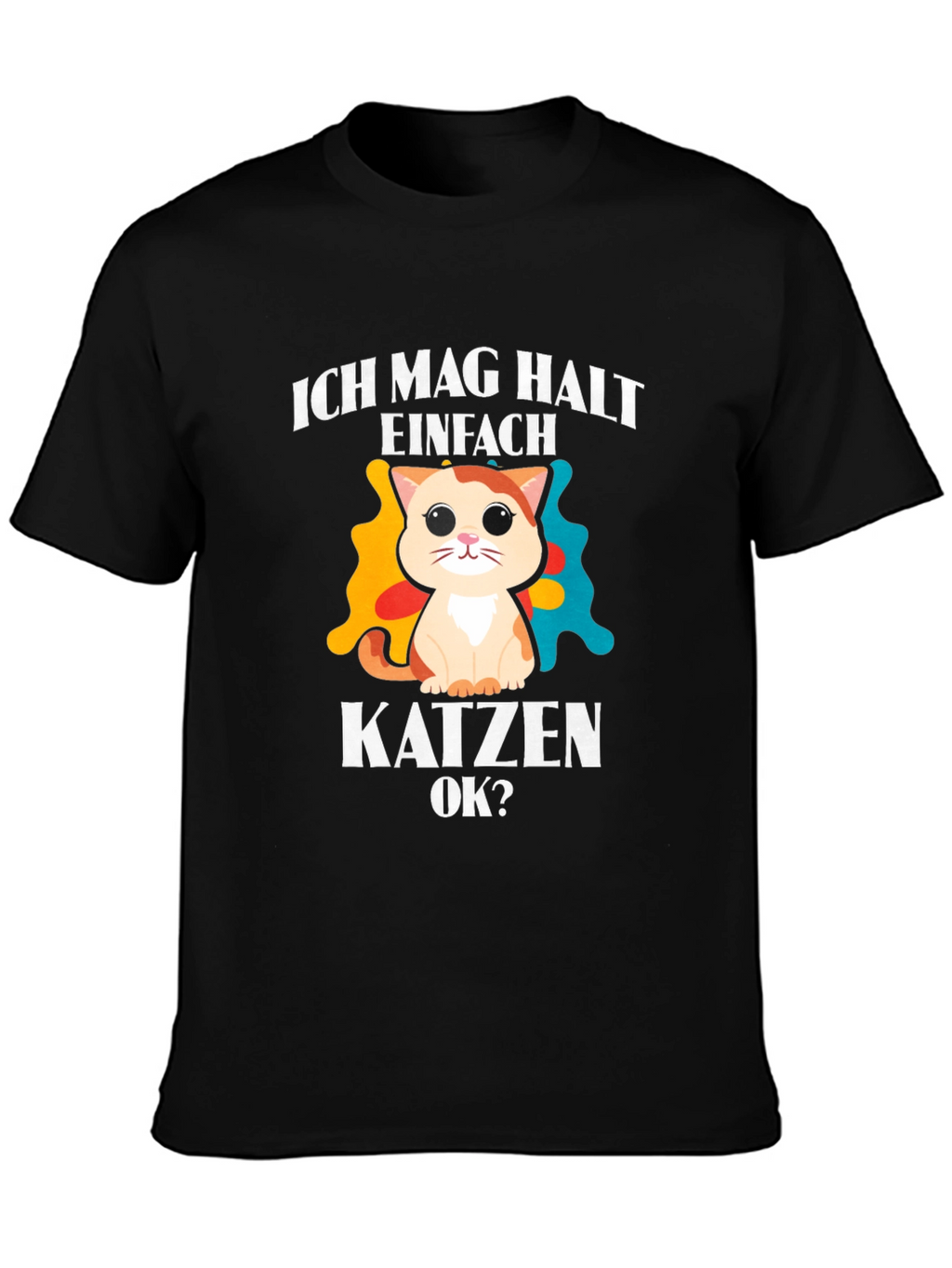 Cat Lover T-Shirt - I Just Like Cats OK?