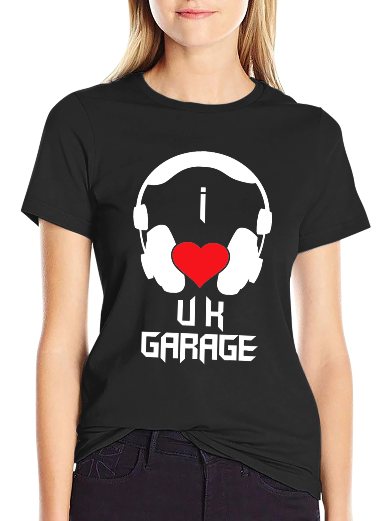 I Love UK Garage Music T-Shirt