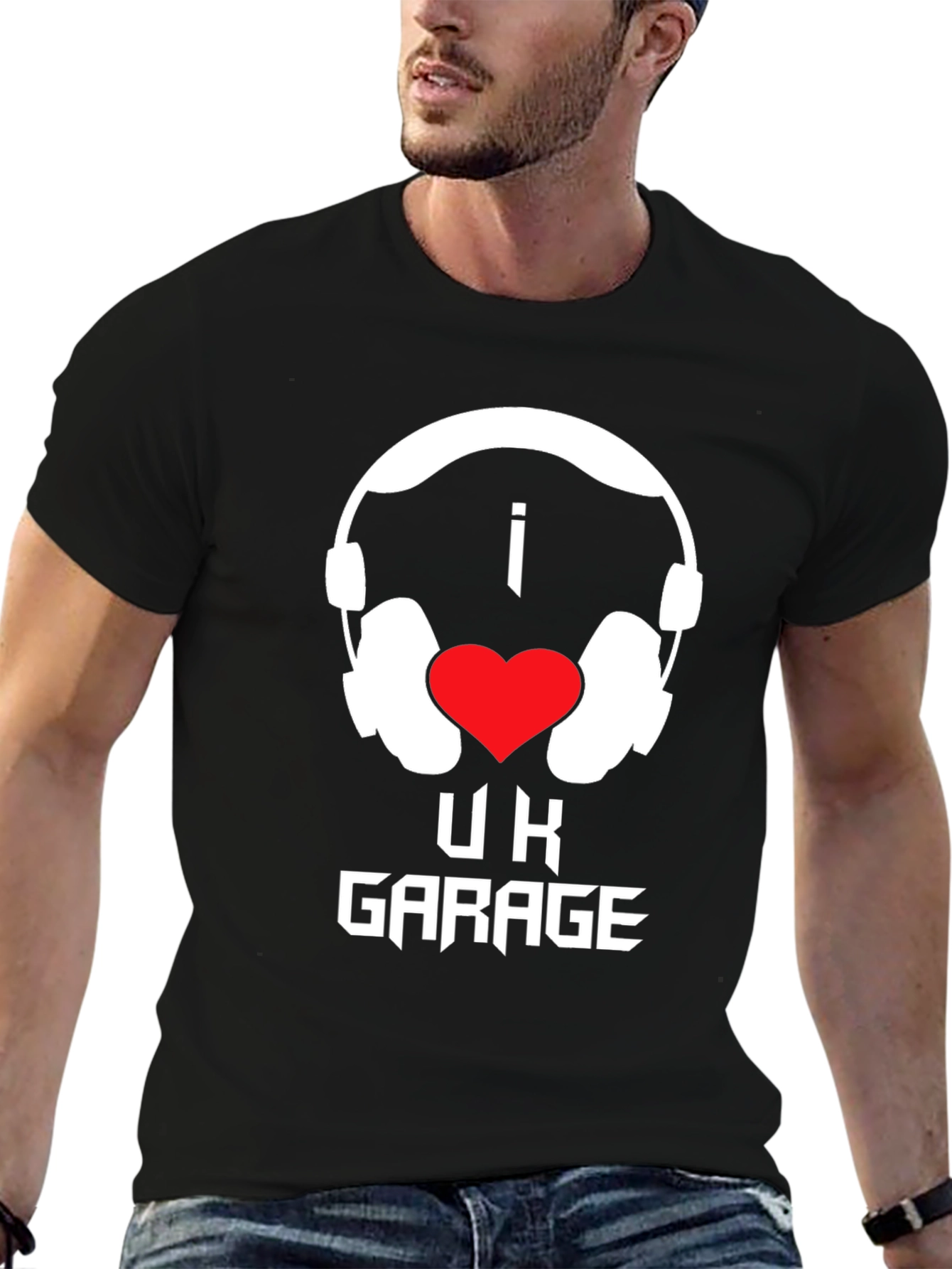 I Love UK Garage Music T-Shirt