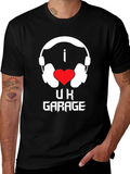 I Love UK Garage Music T-Shirt
