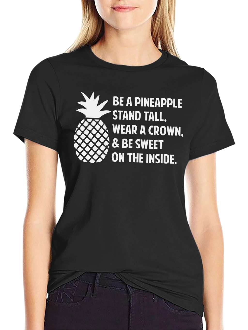 Be A Pineapple Graphic T-Shirt