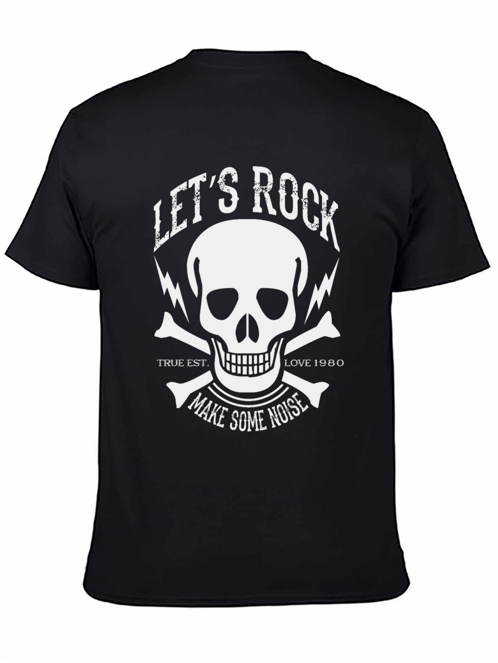 Lets Rock Skull Graphic Tee