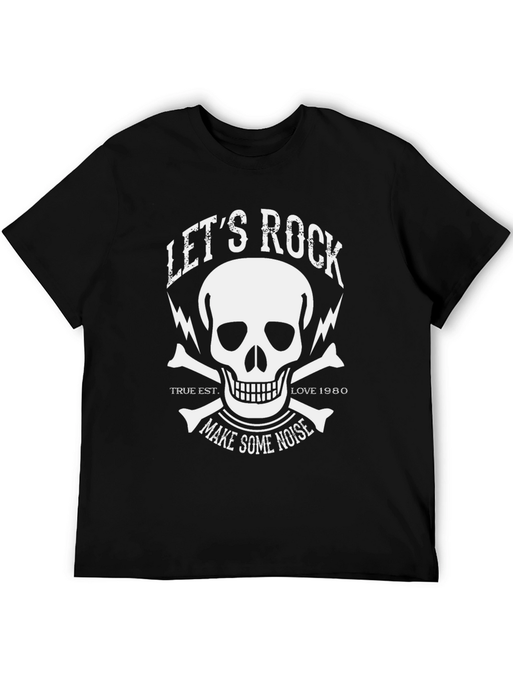 Lets Rock Skull Graphic Tee