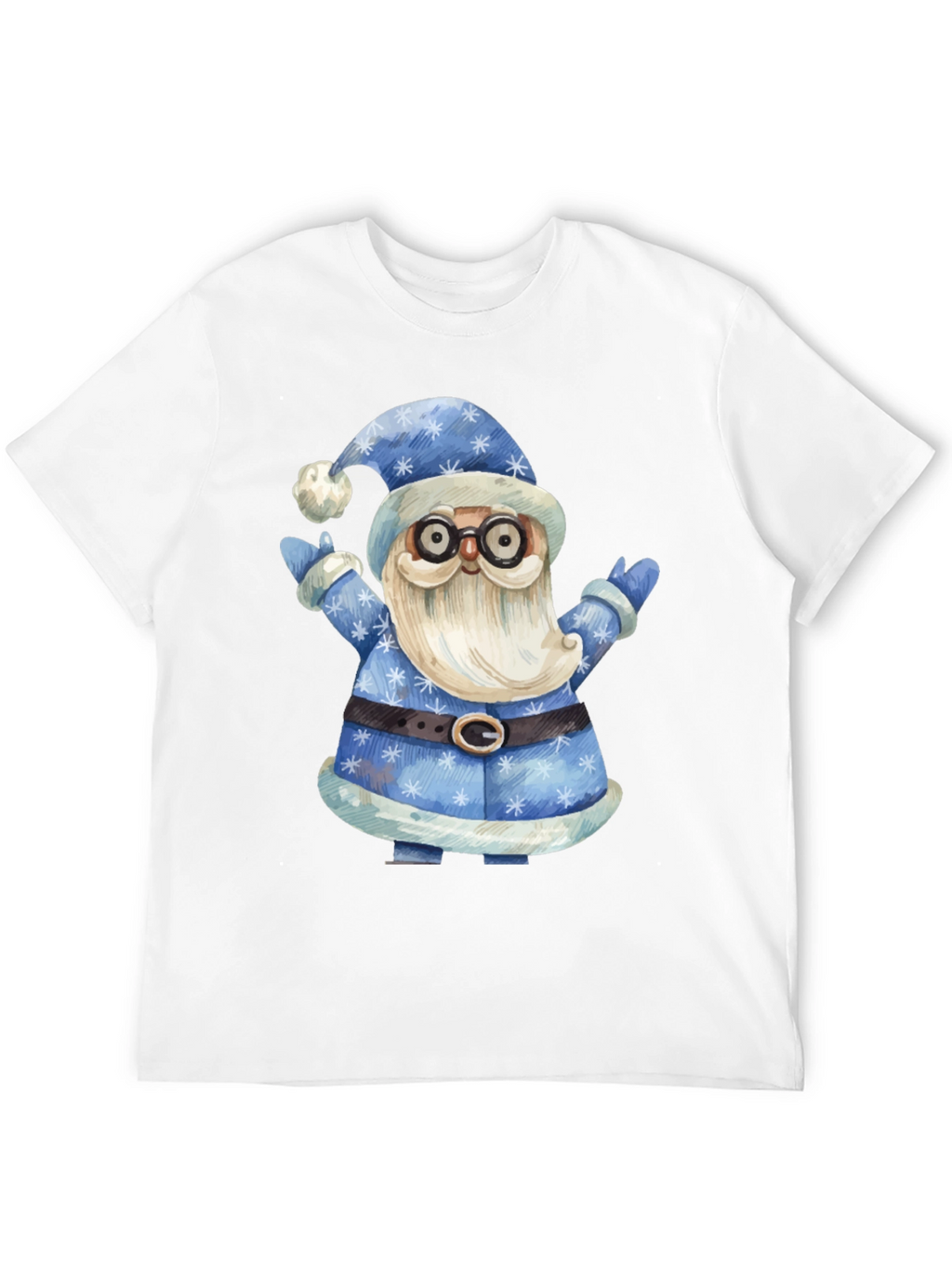 Festive Santa T-Shirt - Holiday Cheer Apparel