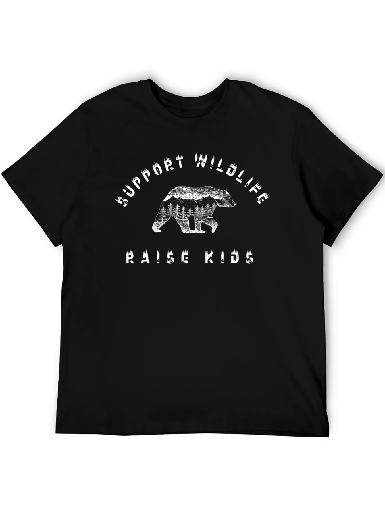 Wildlife Support Bear Graphic Tee