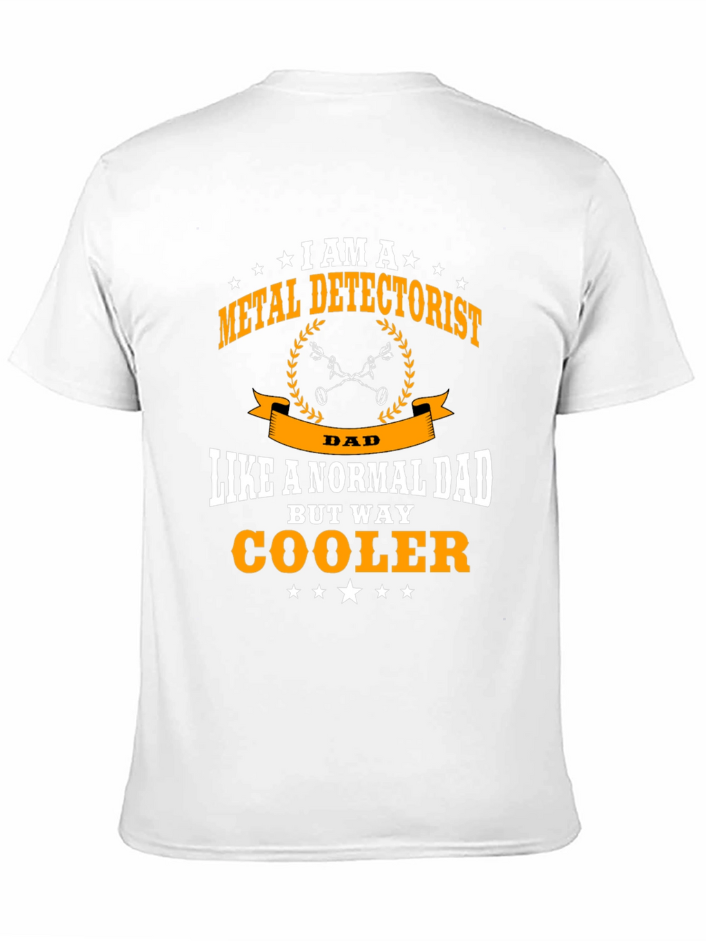 Metal Detectorist Dad Graphic Tee