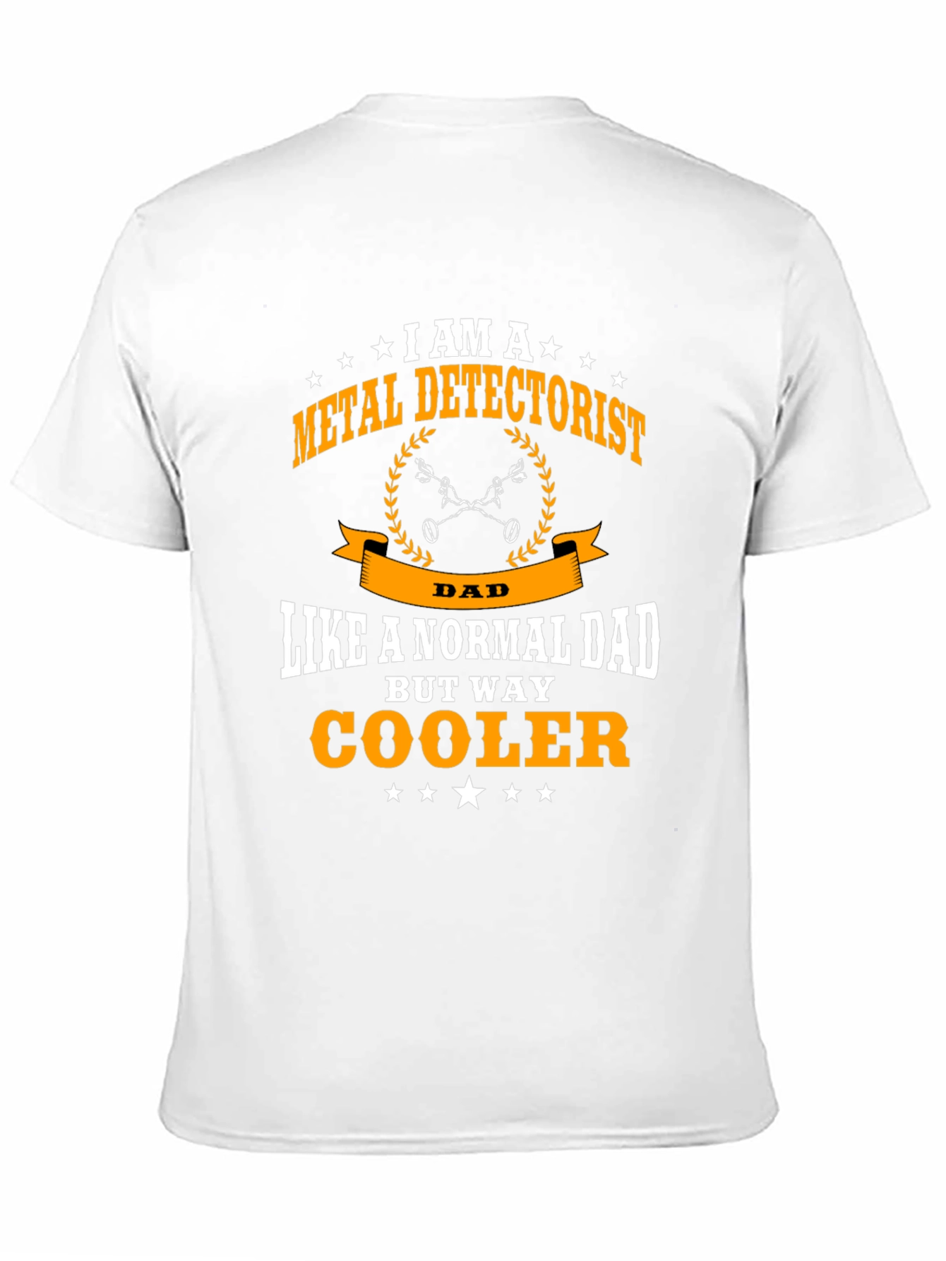 Metal Detectorist Dad Graphic Tee