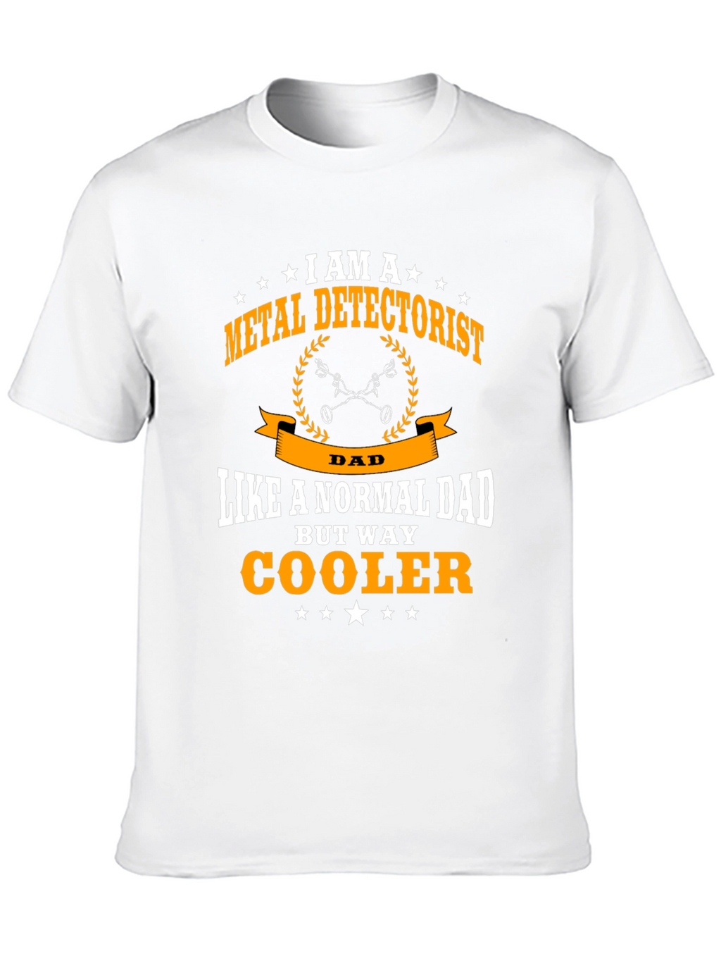 Metal Detectorist Dad Graphic Tee