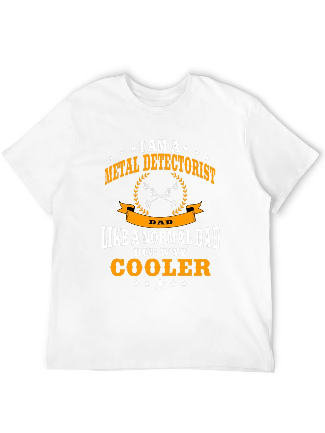 Metal Detectorist Dad Graphic Tee