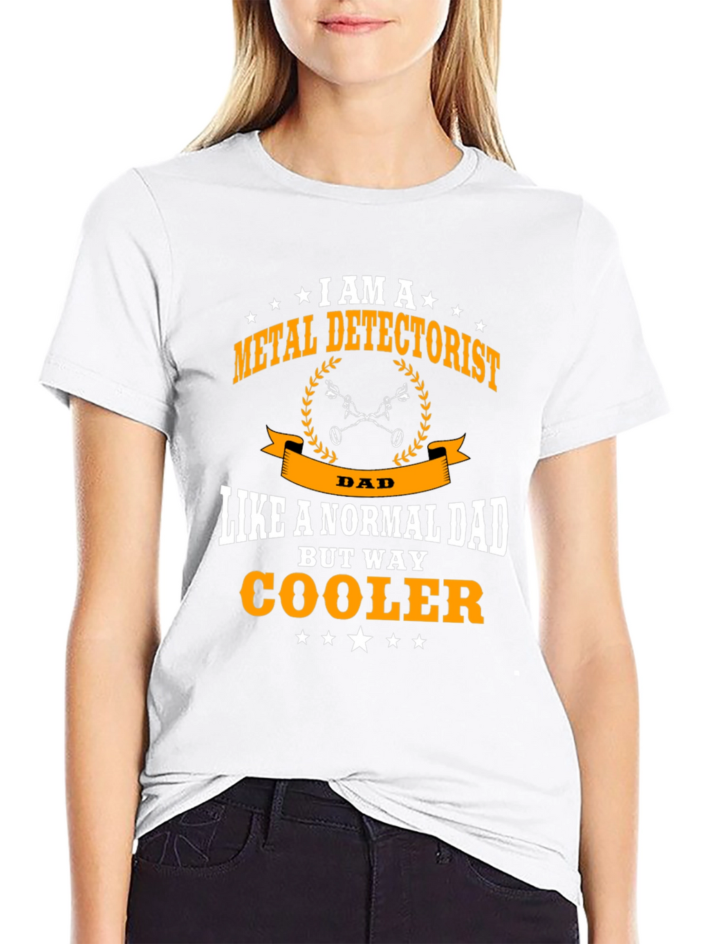 Metal Detectorist Dad Graphic Tee