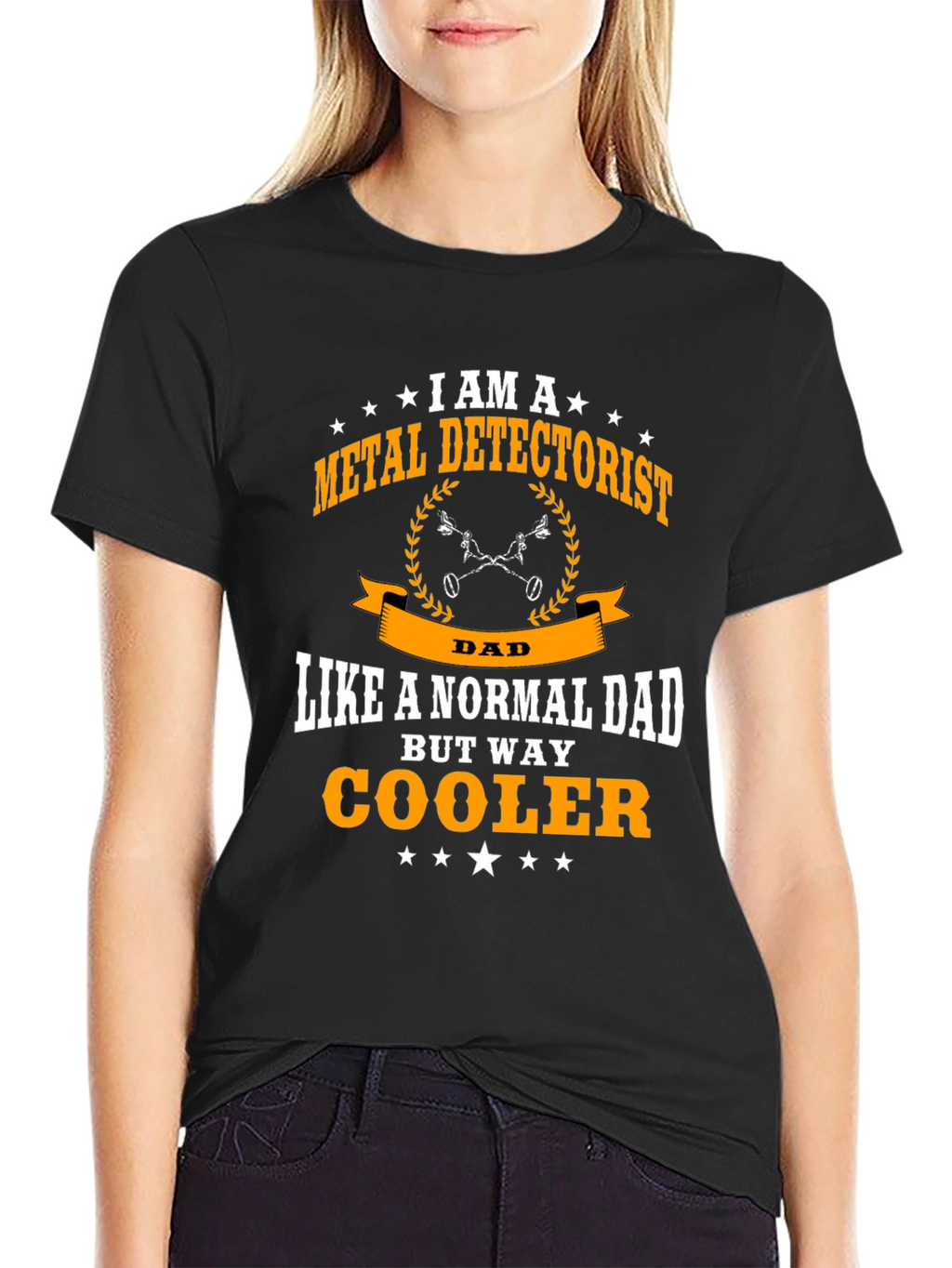 Metal Detectorist Dad Graphic Tee