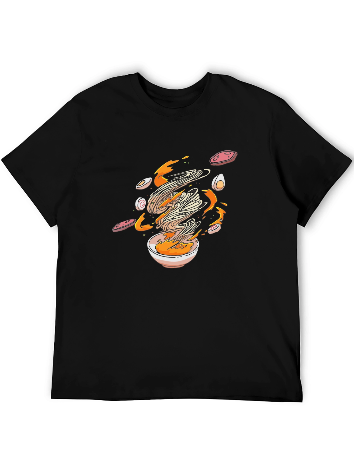 Ramen Lovers Black Graphic Tee
