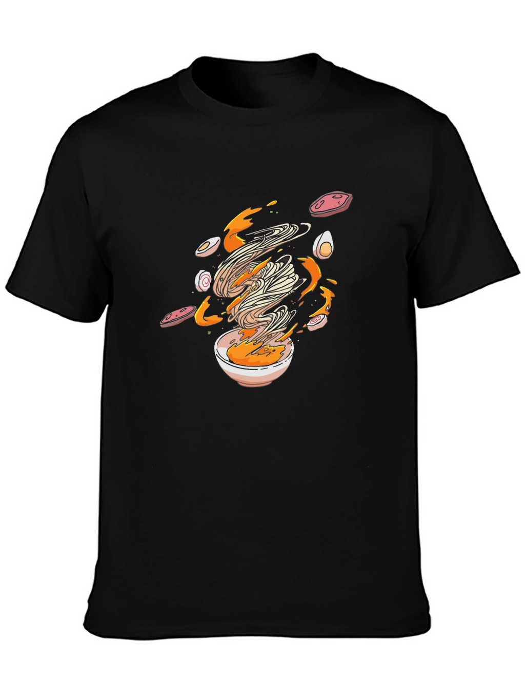 Ramen Lovers Black Graphic Tee