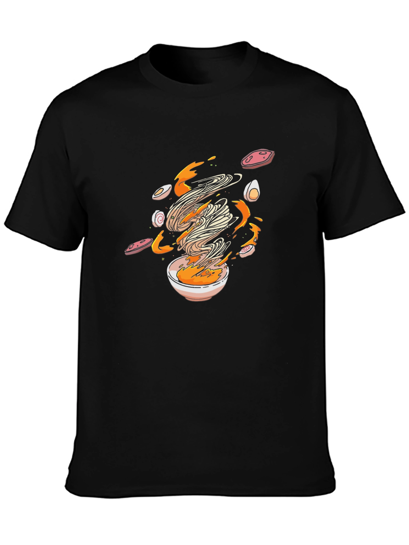 Ramen Lovers Black Graphic Tee