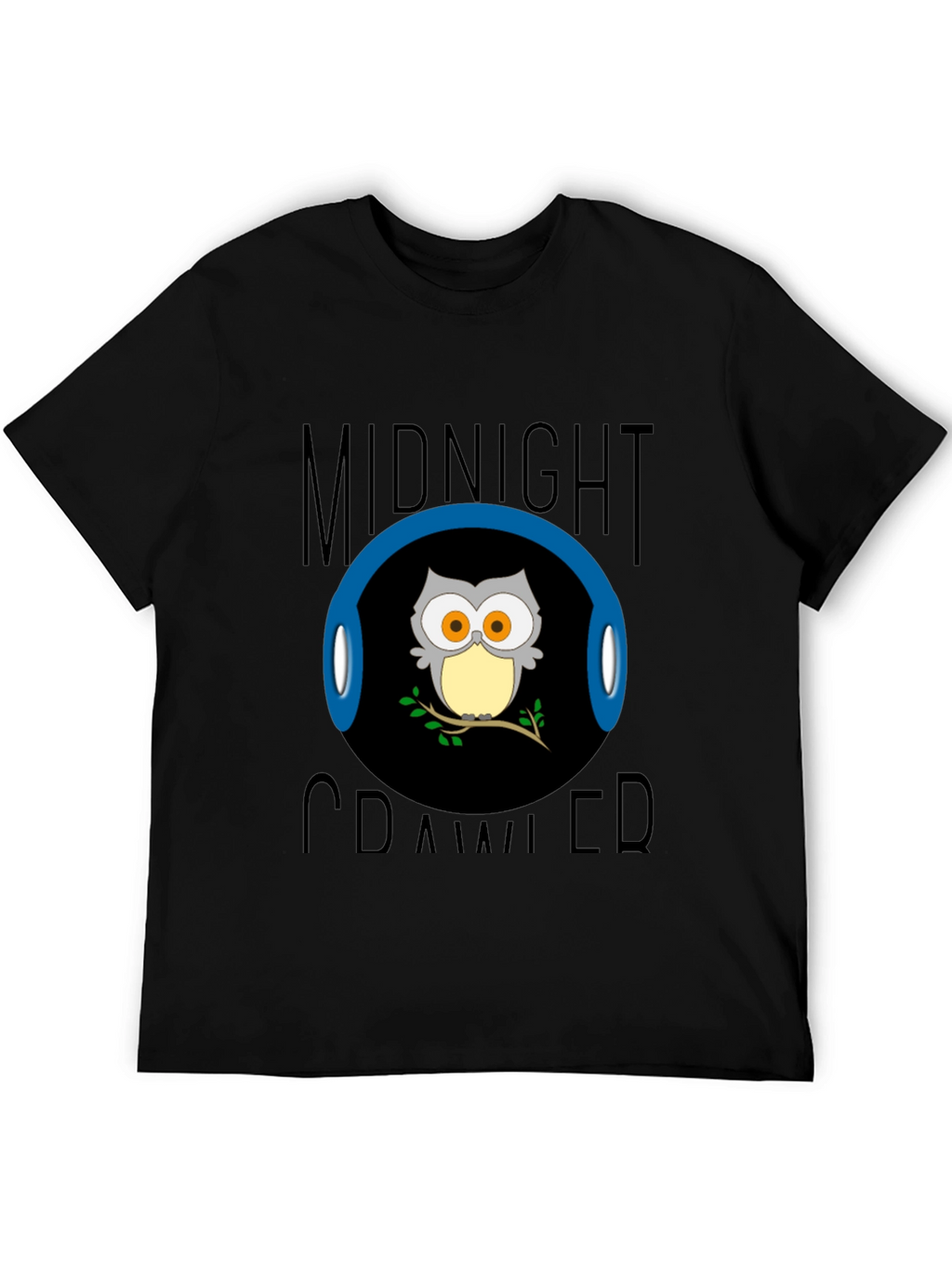 Midnight Crawler Owl T-Shirt