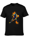 Abstract Table Tennis Graphic Tee