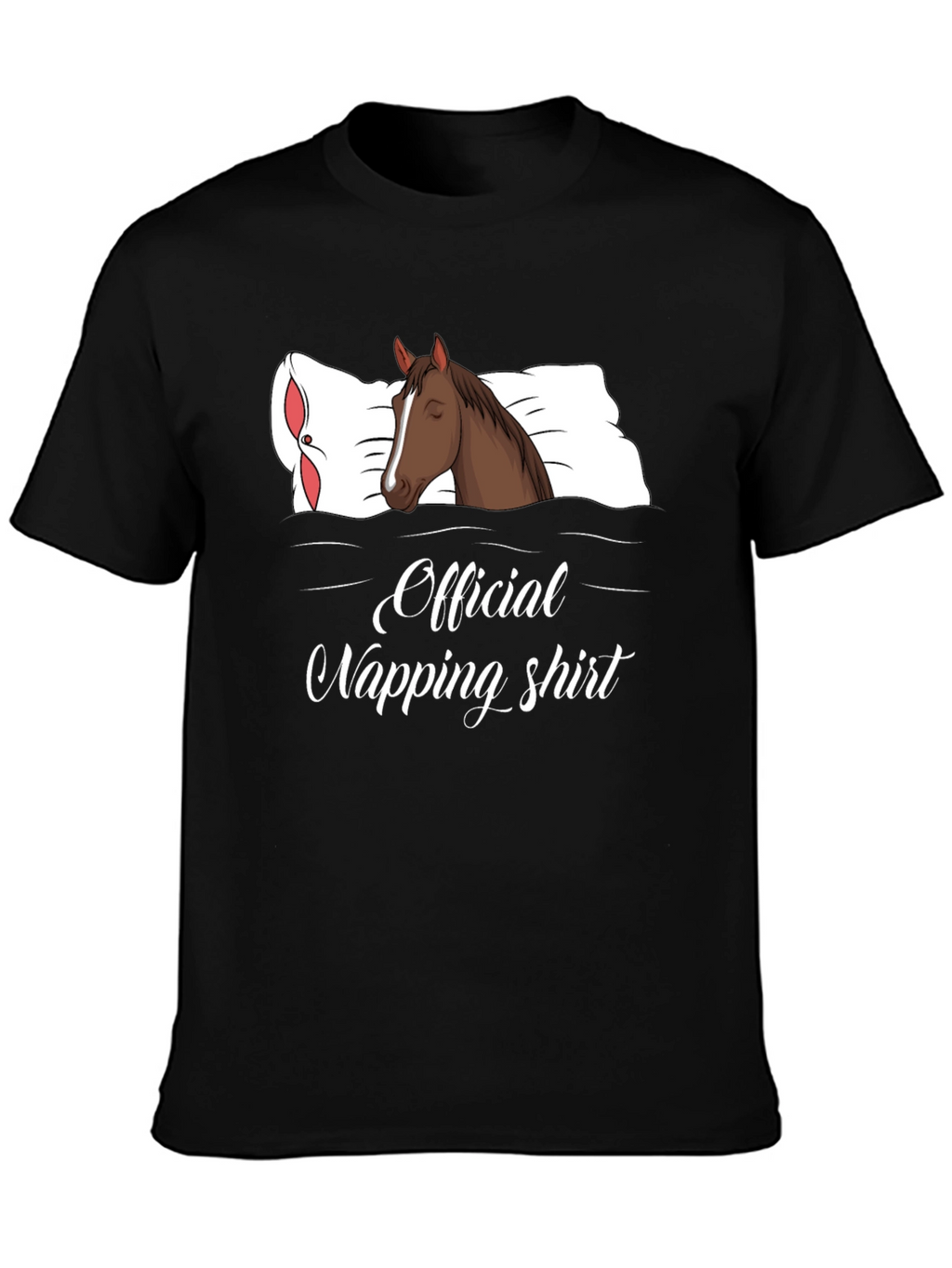 Official Napping Shirt - Horse Lover Tee