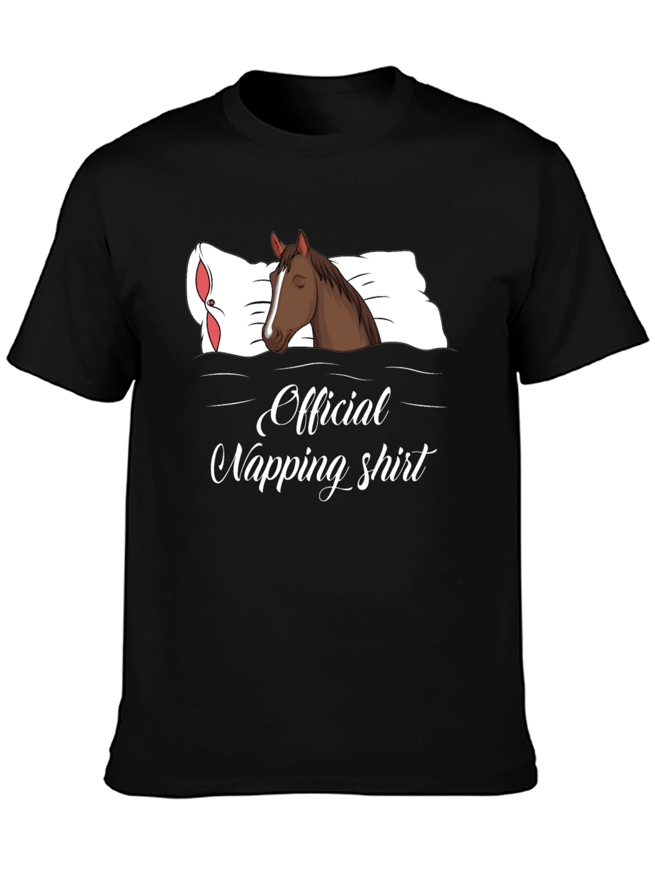 Official Napping Shirt - Horse Lover Tee