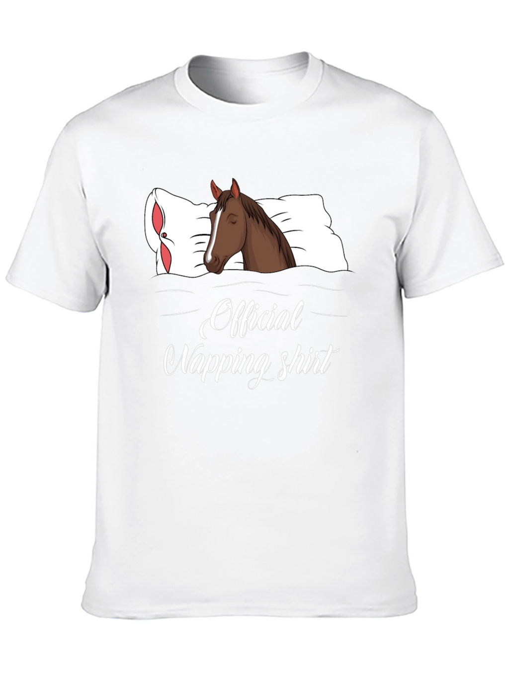 Official Napping Shirt - Horse Lover Tee