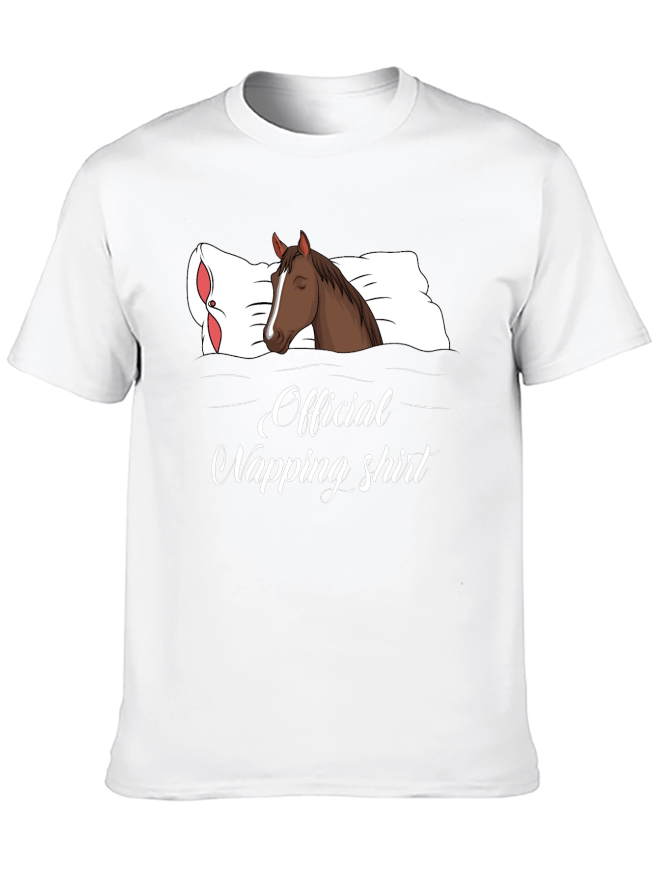 Official Napping Shirt - Horse Lover Tee