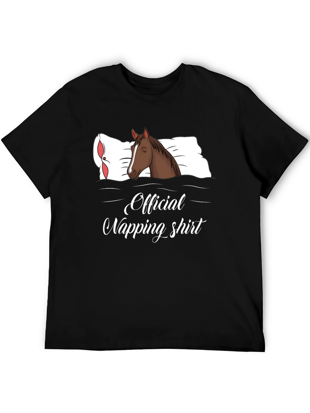 Official Napping Shirt - Horse Lover Tee