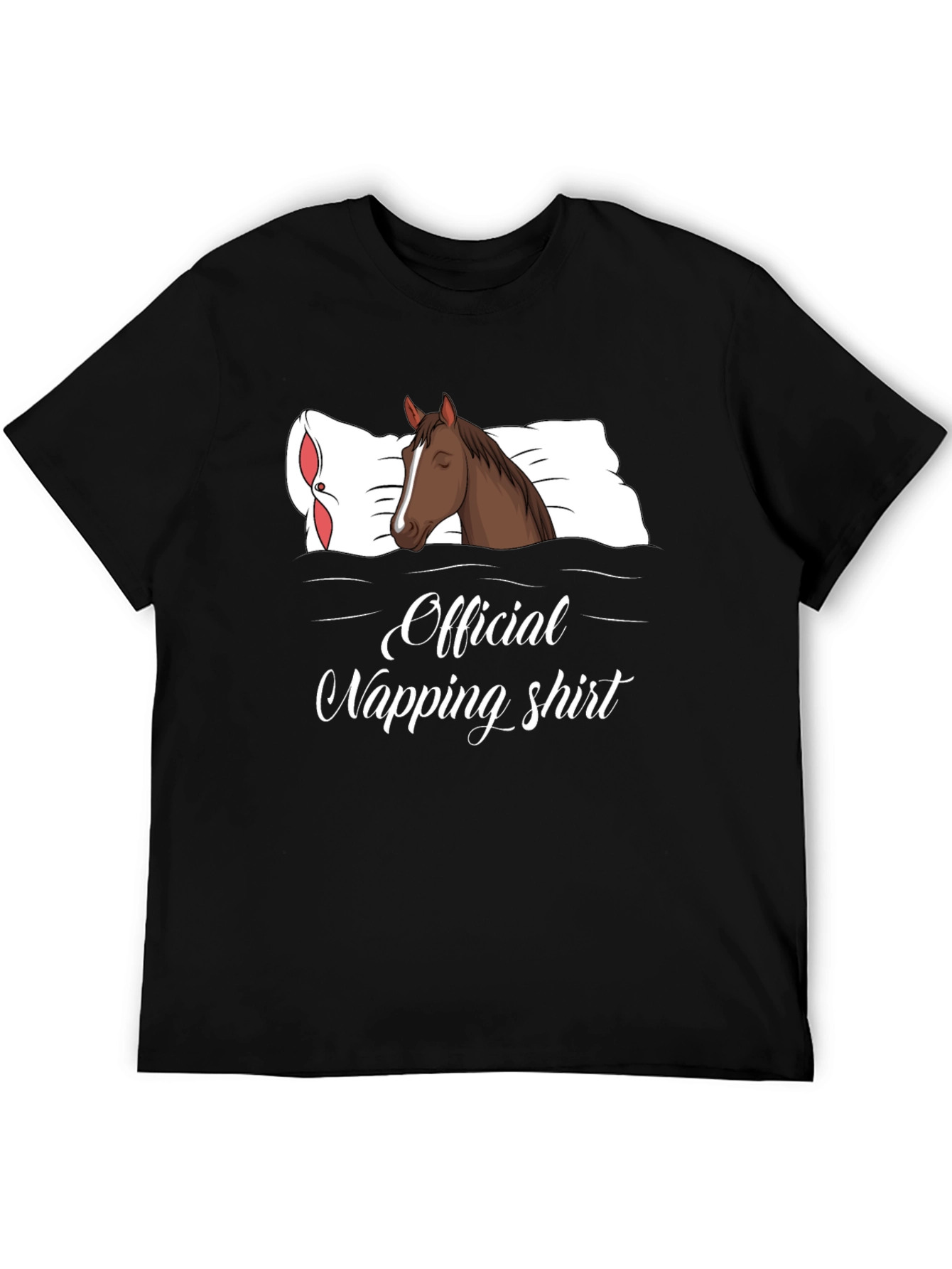 Official Napping Shirt - Horse Lover Tee
