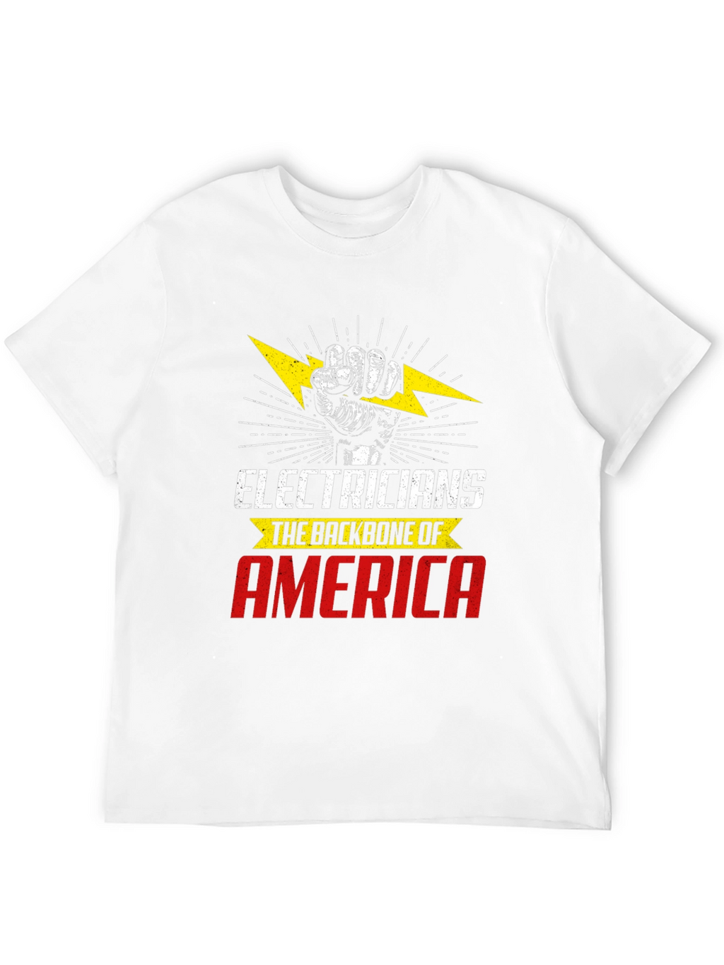 Electrician Backbone America T-Shirt