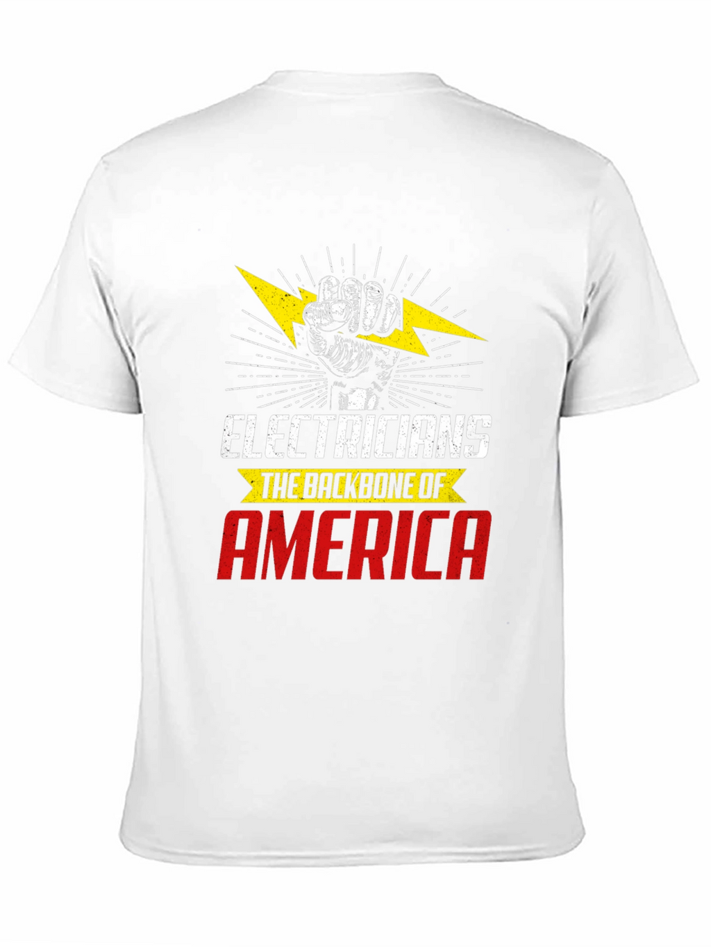 Electrician Backbone America T-Shirt