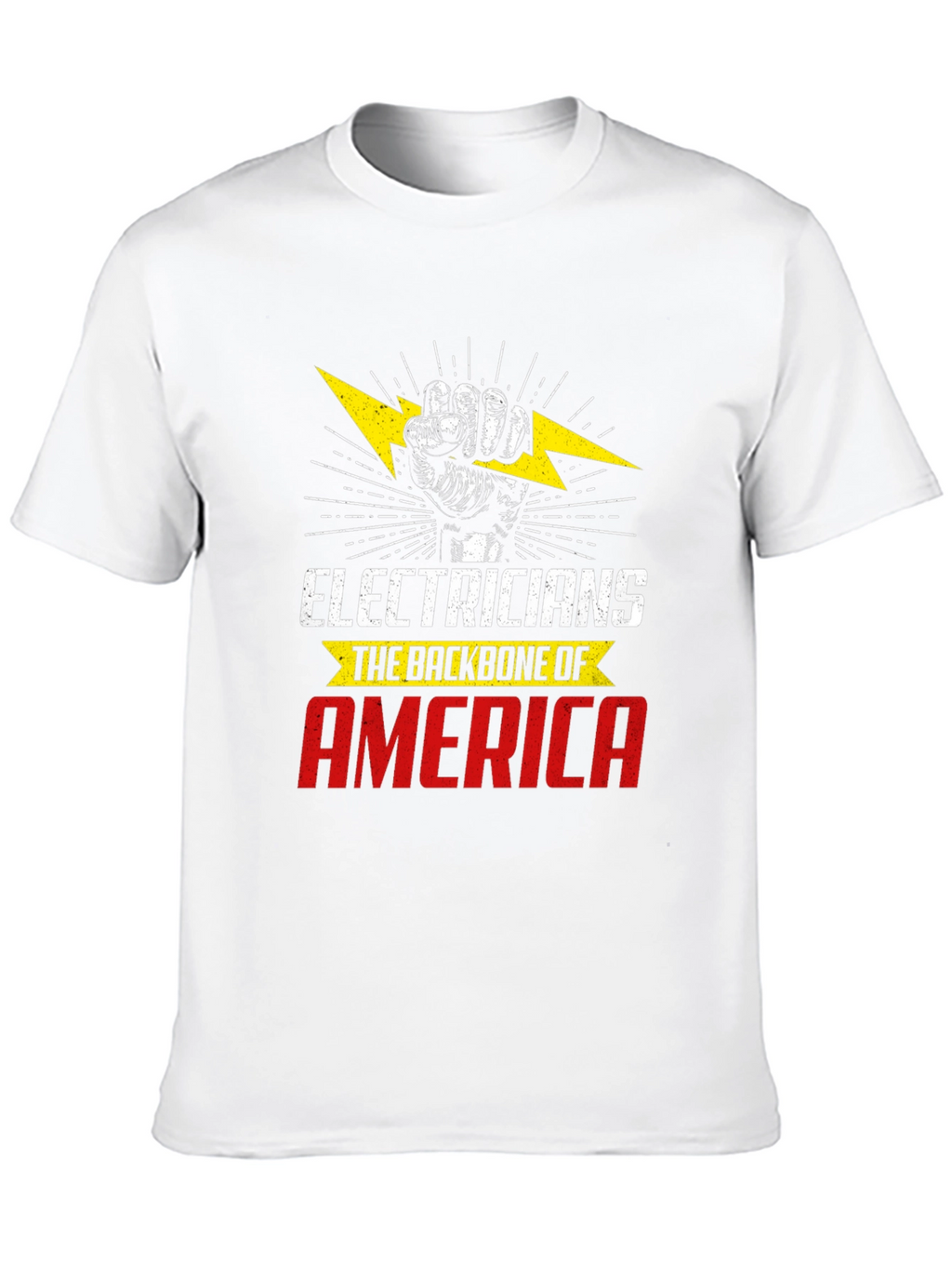 Electrician Backbone America T-Shirt