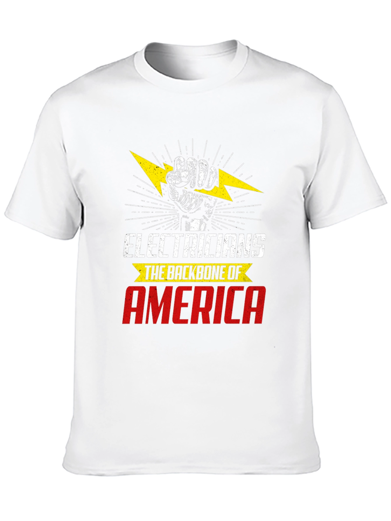 Electrician Backbone America T-Shirt