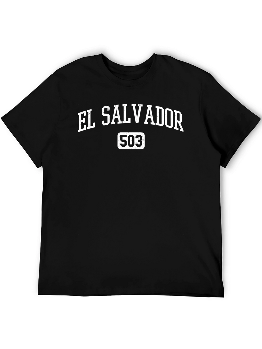 El Salvador 503 Tee - Classic Black T-Shirt