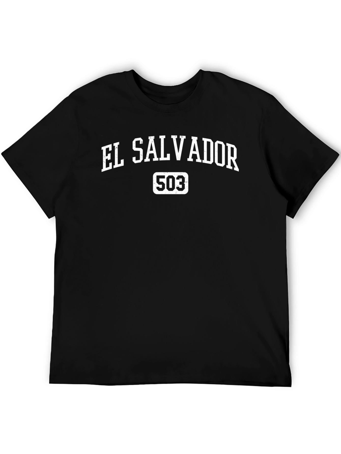 El Salvador 503 Tee - Classic Black T-Shirt
