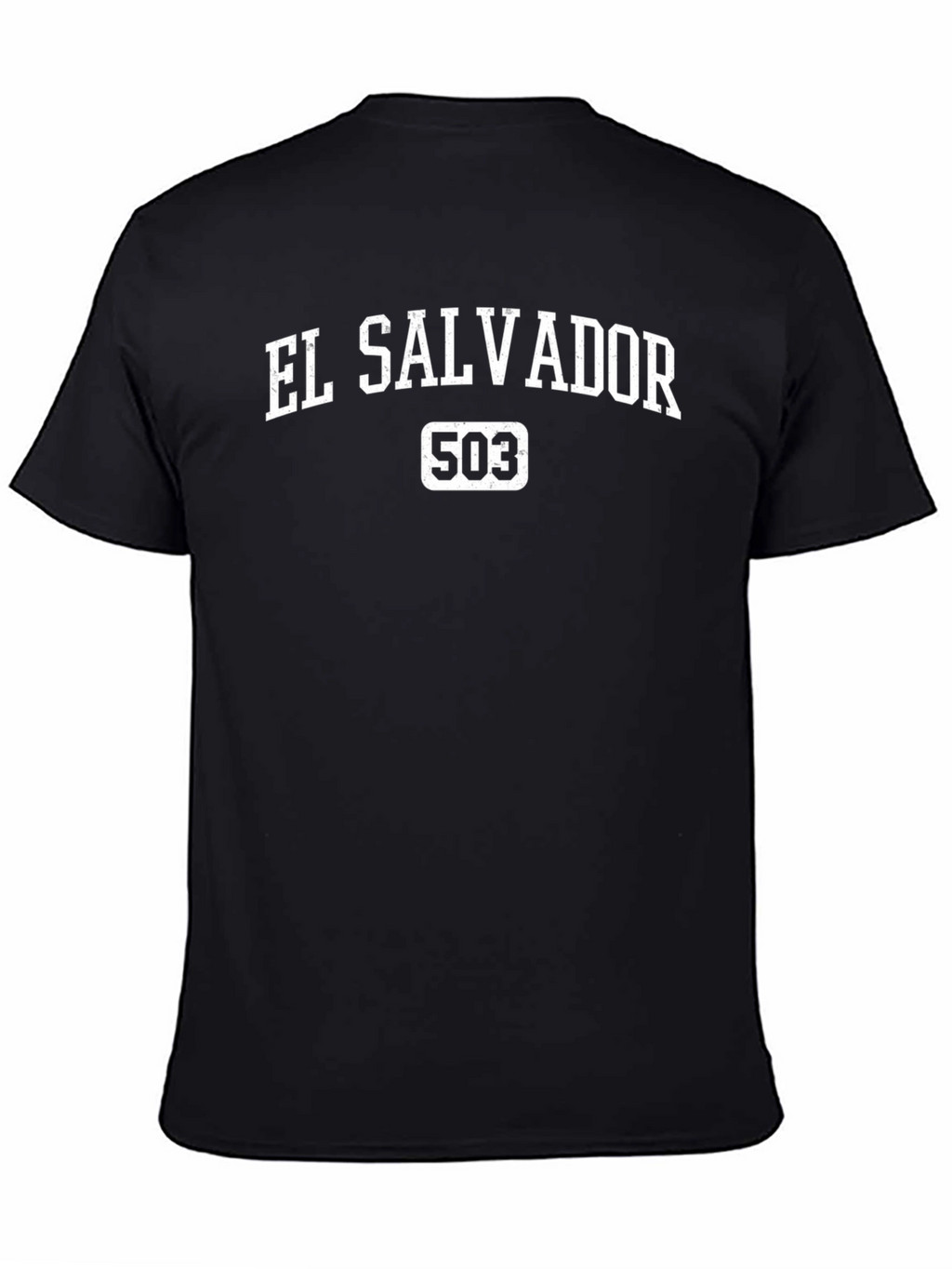 El Salvador 503 Tee - Classic Black T-Shirt