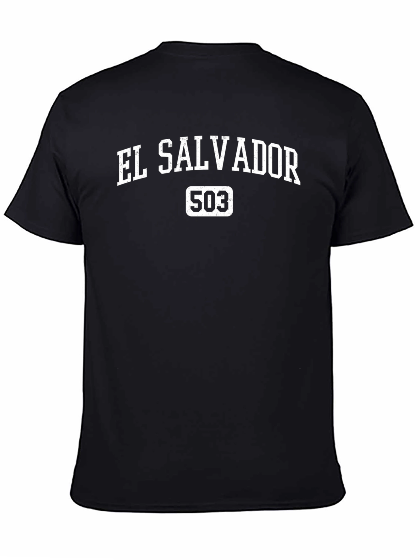El Salvador 503 Tee - Classic Black T-Shirt