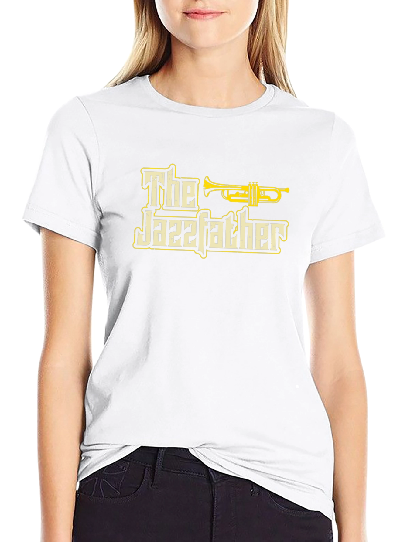 The Jazzfather Black Graphic Tee