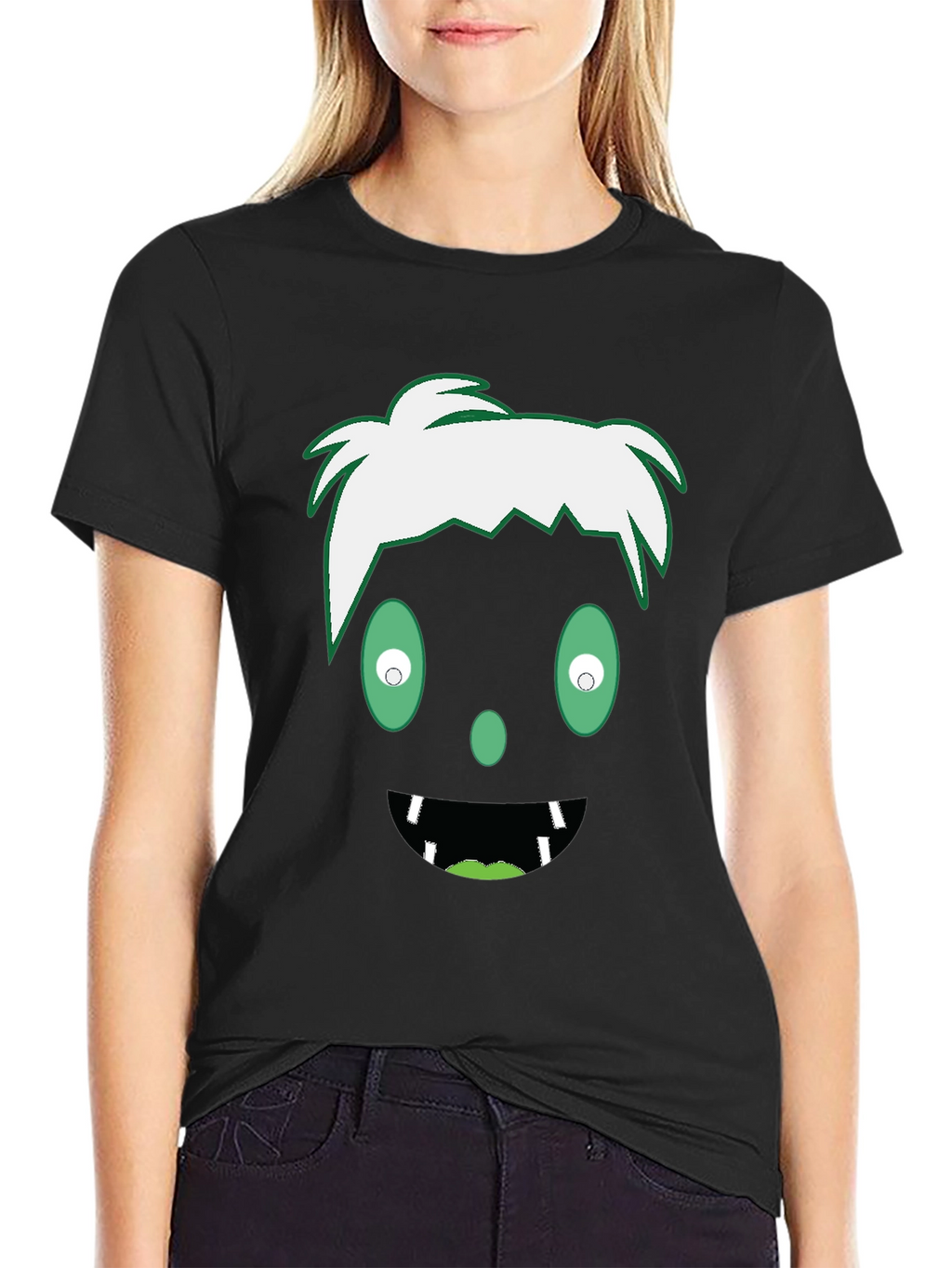 Funny Halloween Face T-Shirt